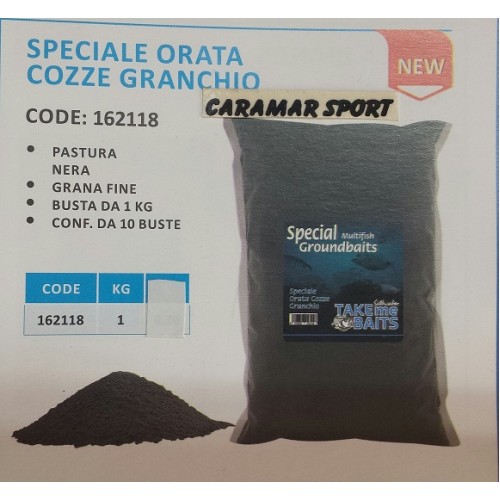 Pastura speciale orata cozze granchio kg